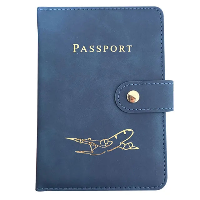 Travel Passport Holder & Card Wallet – Essential Organizer for Men & Women