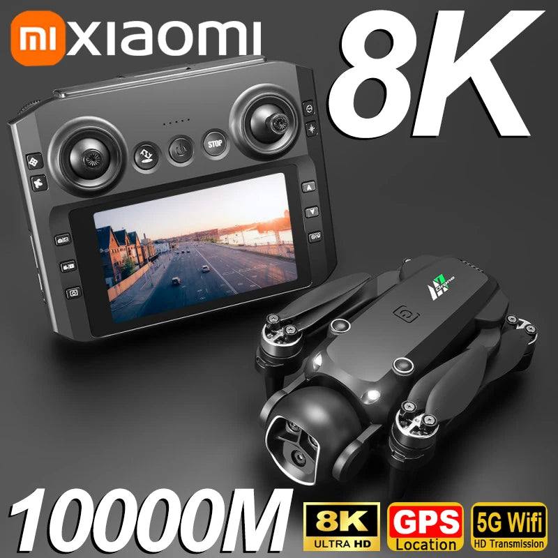 Xiaomi M7 8K Dual Camera GPS Drone | 5G WiFi Brushless Power Aerial Photography with Intelligent Obstacle Avoidance & Auto Return