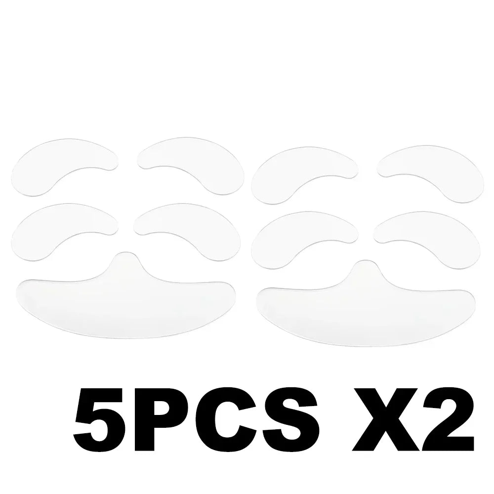 5Pcs Reusable Silicone Anti-Wrinkle Patches – Face, Forehead, Neck & Eye Lifting Care Stickers