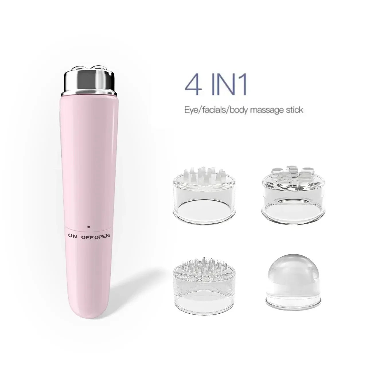 Electric Facial Eye Massager – Micro Vibration Beauty Instrument for Dark Circles, Puffiness & Eye Bags Relief