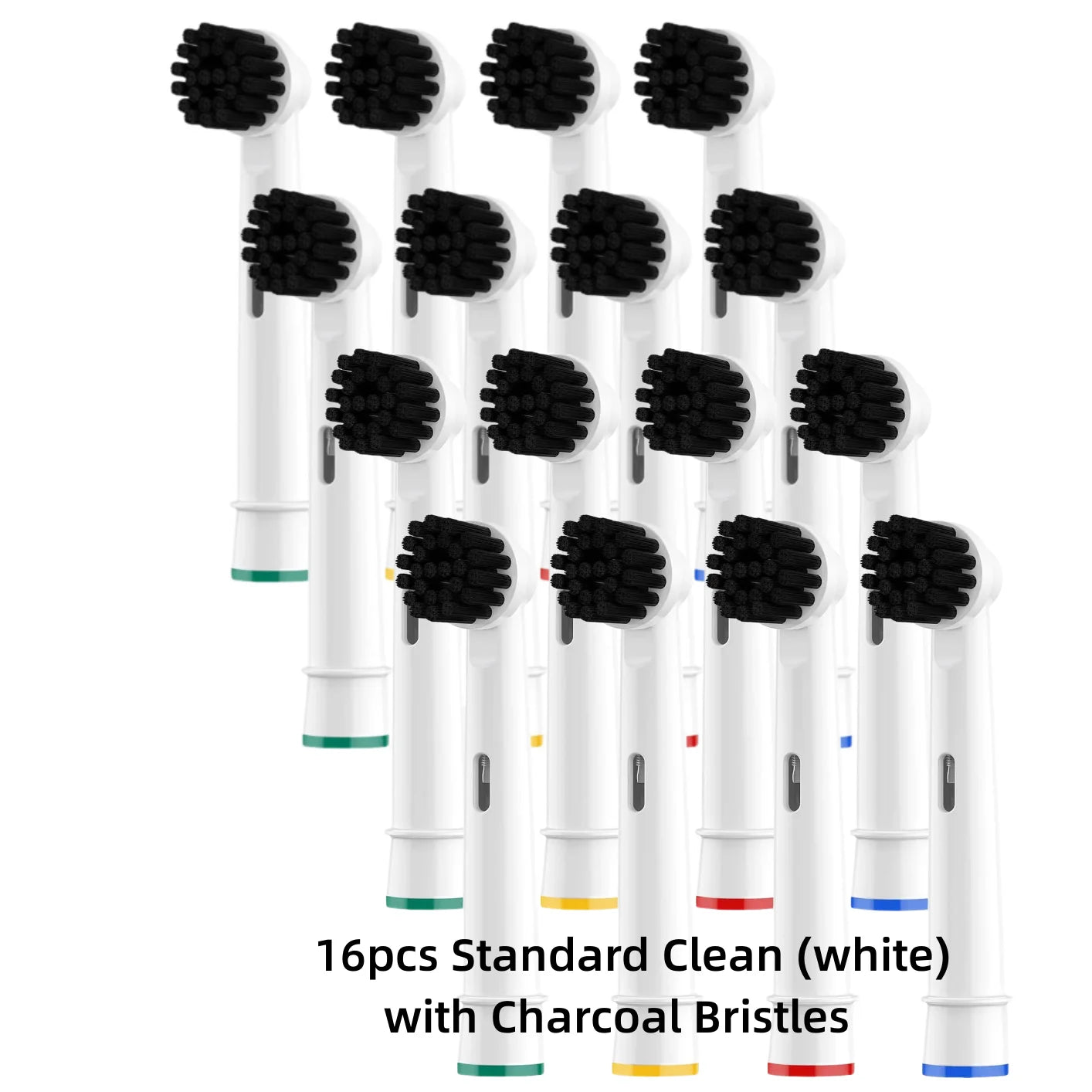 16/20PCS Oral-B Compatible Toothbrush Heads • Replacement Brush Nozzles • Sensitive, Floss & Cross Action Refills
