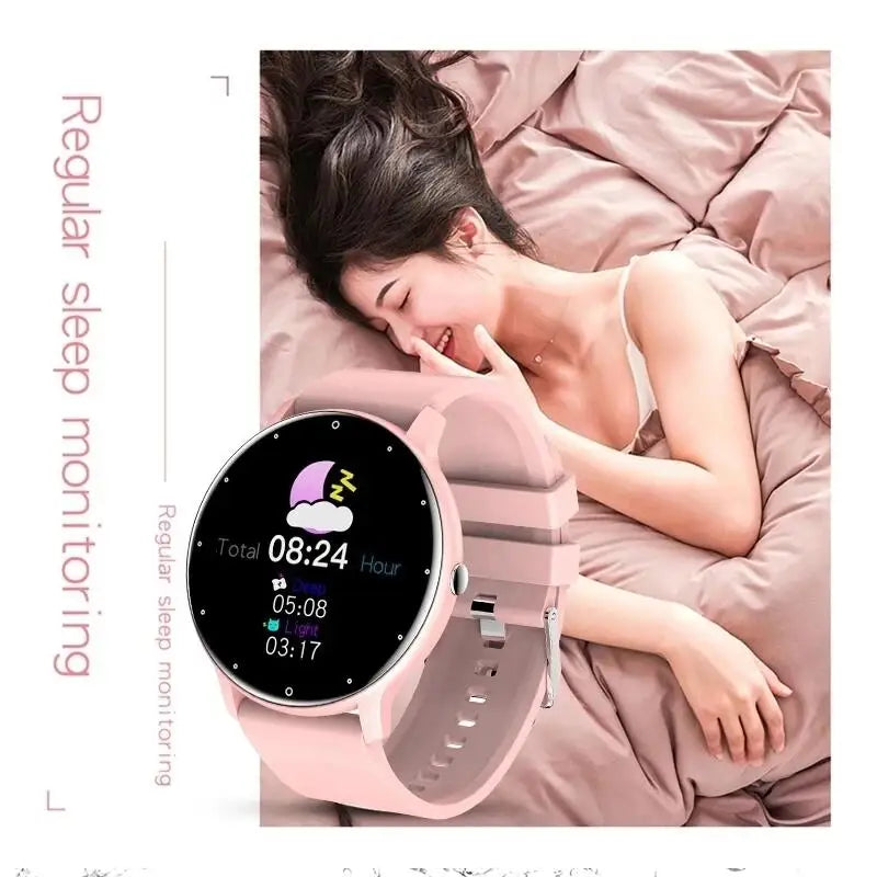 LIGE Women Smart Band Watch – Weather Forecast, Activity Tracker, Heart Rate Monitor, Sports Smart Watch