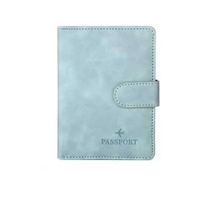 Leather Passport Holder – Waterproof Travel Wallet for Men & Women