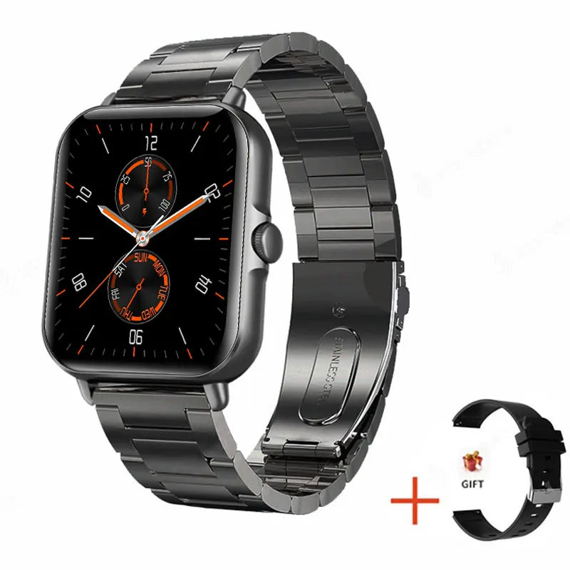 2025 2.01″ Smart Watch – Bluetooth Call, Music Playback, Fitness Tracker, Sport & Waterproof Watch for Men & Women, iPhone & Android