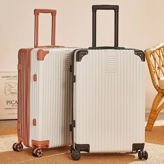 100% Aluminum Magnesium Alloy Travel Luggage | Trolley Suitcase Carry-On with Cup Holder | 20/22/24/26/28 Inch