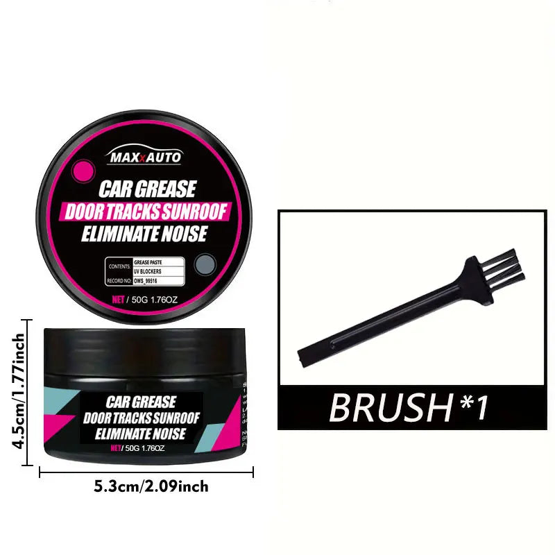 Car Sunroof Track Lubricating Grease Door Noise Anti-Rust Oil Grease for Gears Bearings & Plastic Gear Lubrication Kit