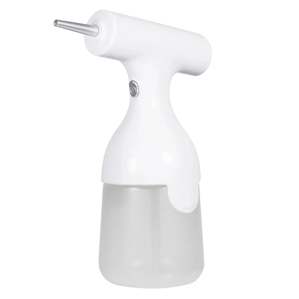 Electric Foam Dispenser Gun • Automatic Continuous Foaming Soap Pump • For Shampoo, Face Wash & Detergent