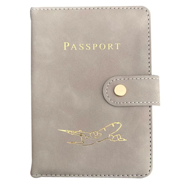 Travel Passport Holder & Card Wallet – Essential Organizer for Men & Women