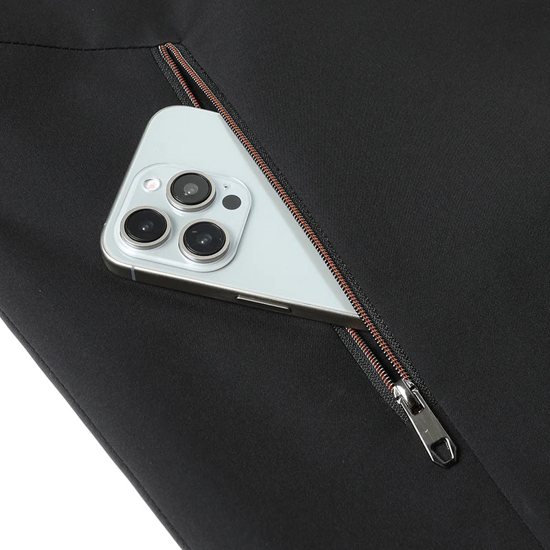 Men’s Reversible Waterproof Blazer Jacket – Premium Wrinkle-Free Baseball Collar Windbreaker