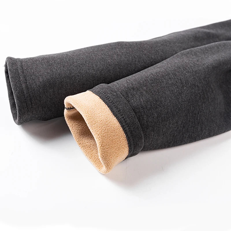 Men's Thermal Underwear Set | Winter Fleece Warm Pants | Soft Comfortable Breathable Sleepwear Leggings