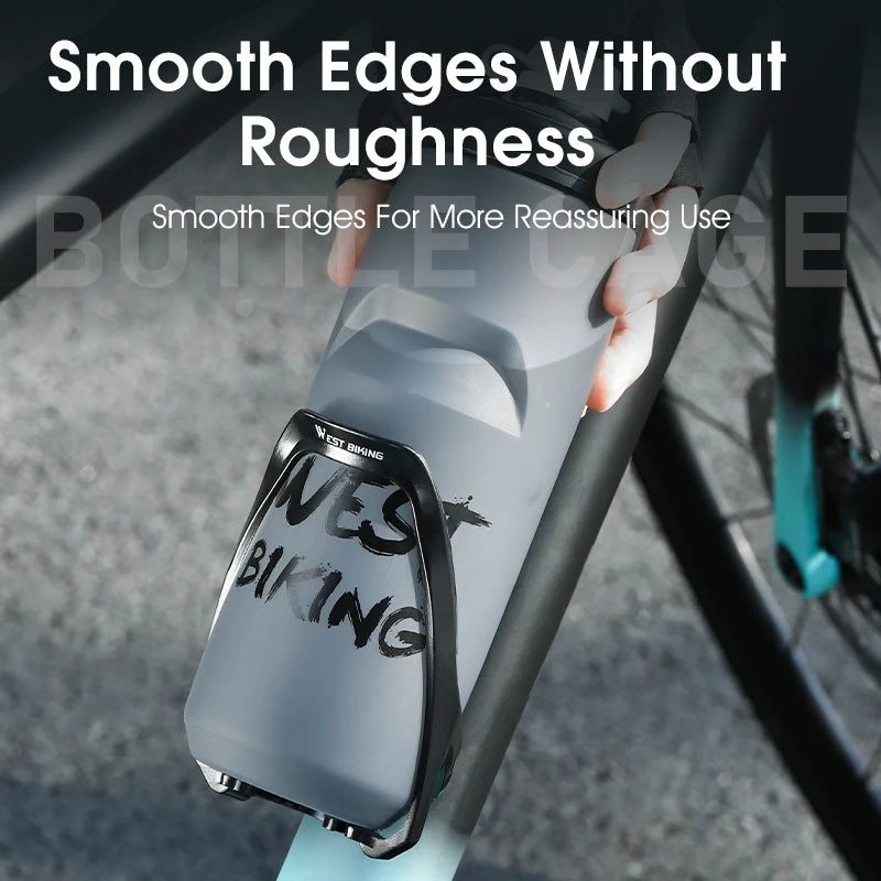 حامل زجاجات مياه متعدد الألوان من ويست بايكينج - خفيف الوزن، عالي المتانة، مناسب لركوب الدراجات الجبلية والطرق