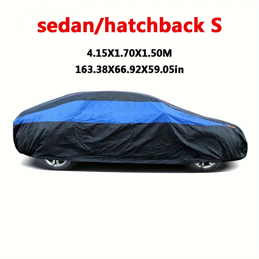 Exterior Car Cover Universal Waterproof Dust proof UV Protection Car Protective Cover for Hatchback Sedan SUV Full Car Covers