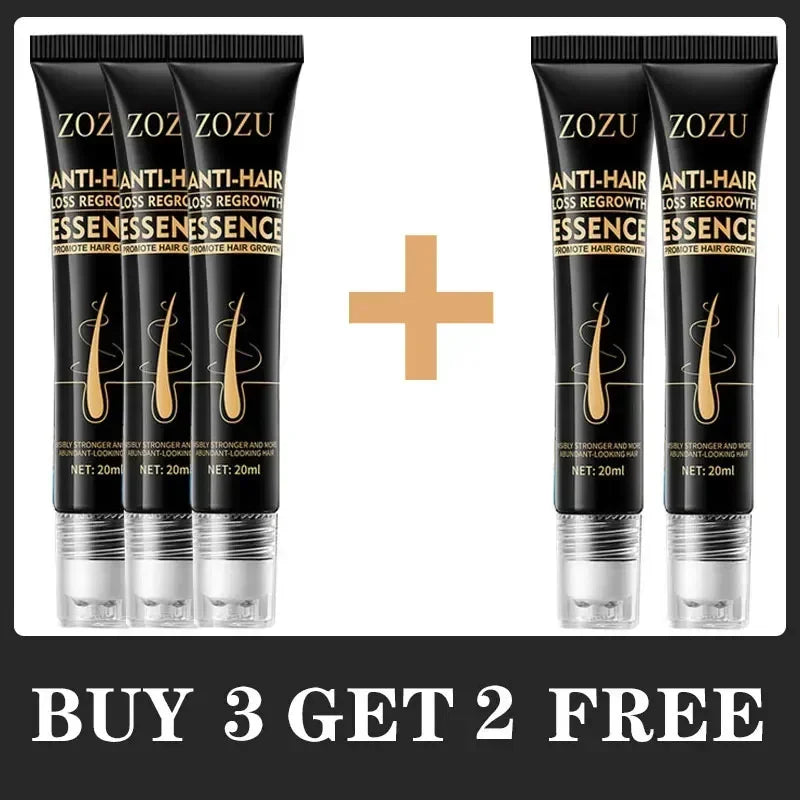 Biotin Hair Growth Oil for Men – Fast-Acting Scalp Serum for Thicker Hair, Anti-Hair Loss & Root Strengthening