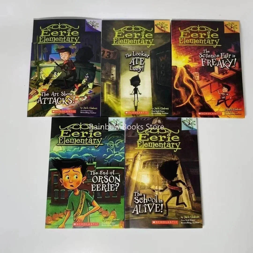 Eerie Elementary 10-Book Set – English Children's Picture & Comic Story Books