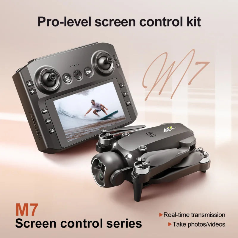 Xiaomi M7 8K Dual Camera GPS Drone | 5G WiFi Brushless Power Aerial Photography with Intelligent Obstacle Avoidance & Auto Return