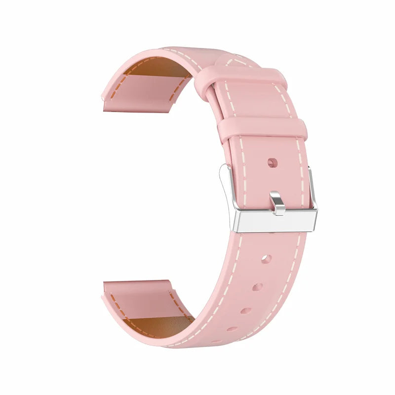 ساعة فاشون واتش 4 الذكية للنساء - شاشة AMOLED عالية الدقة 360×360، نظام تحديد المواقع العالمي (GPS)، اتصال قريب المدى (NFC)، مقاومة للماء بمعيار IP68، مراقب لمعدل ضربات القلب والصحة