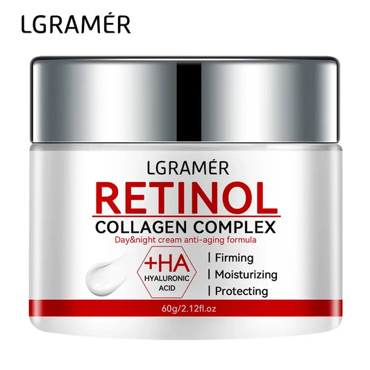 Retinol Lifting & Firming Face Cream – Collagen Moisturizer for Wrinkle Smoothing, Whitening & Skin Brightening