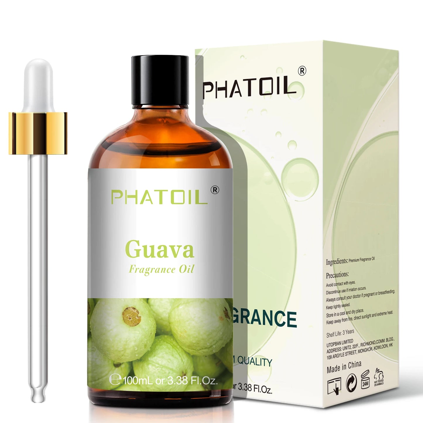 PHATOIL 100ml Sweet Fruity Fragrance Oil – Coconut, Vanilla, Strawberry & More for Diffusers & Candles