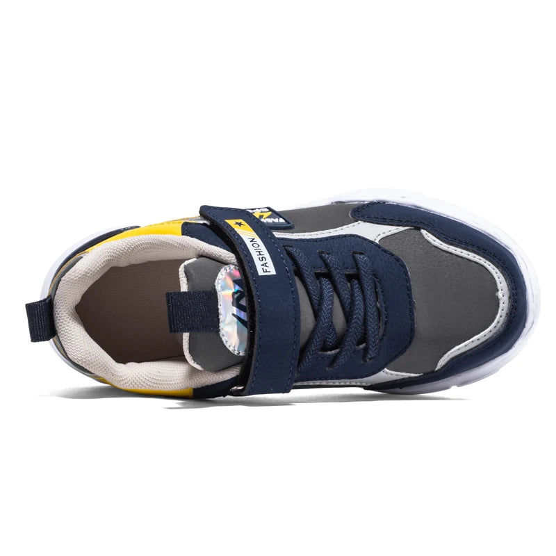 Four Seasons Boys' Sports Shoes | Lightweight Breathable Kids Sneakers