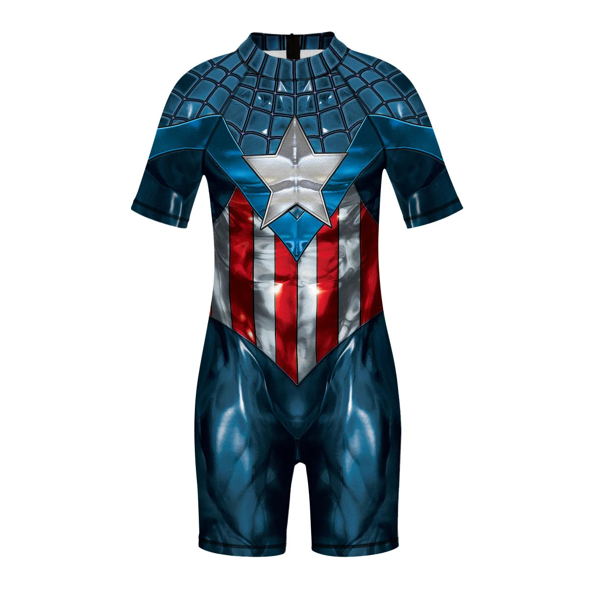 Children One Piece Swimsuit Superhero 3D Print Kids Swimwear for Boys and Girls