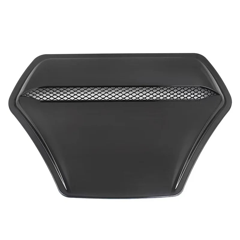 Car modification exterior decoration hood decoration ventilation panel ABS carbon fiber black Exterior Parts Bug Shields
