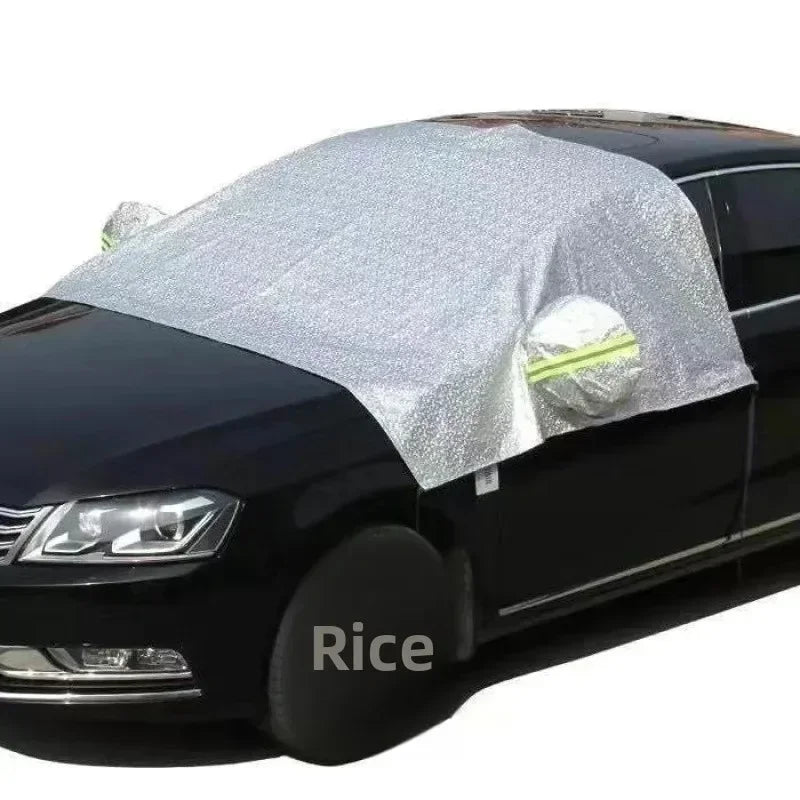 Car Sunshade Cover Cloak Sun Protection Heat Insulation Sun Visor Front Windshield Umbrella