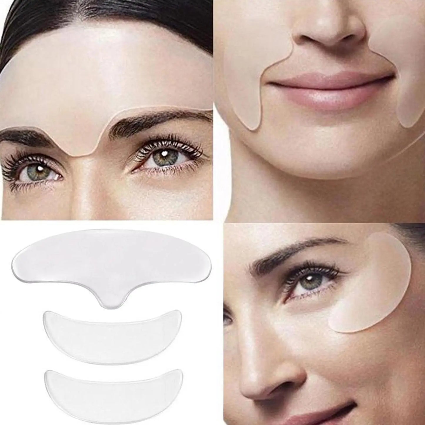 Anti-Wrinkle Forehead & Eye Gel Patch – Forehead Line Removal, Firming & Lifting Face Mask Stickers