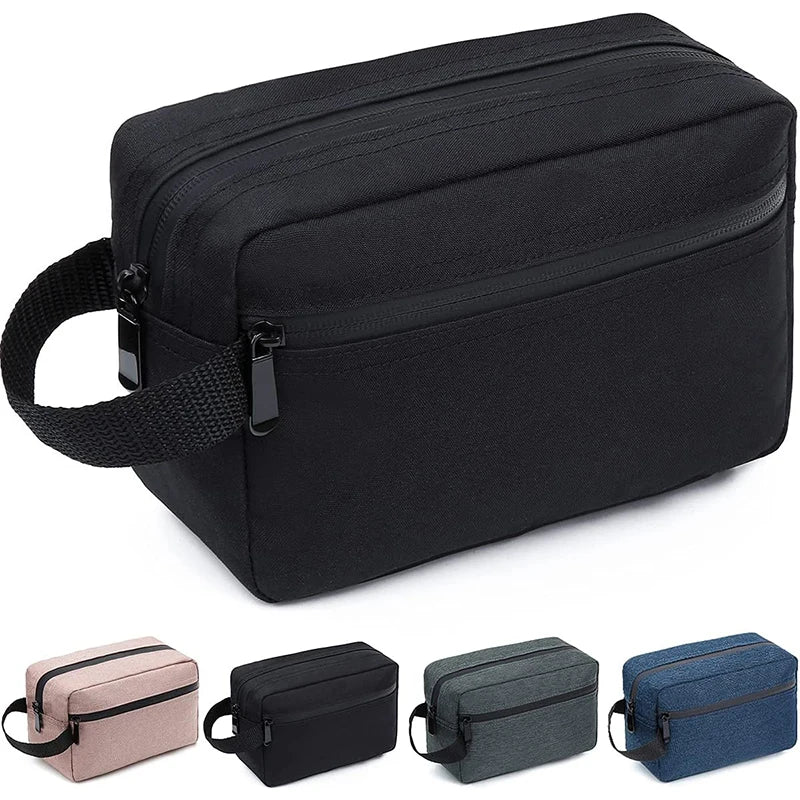 Large Waterproof Travel Toiletry Bag for Men & Women | Cosmetic Organizer Case