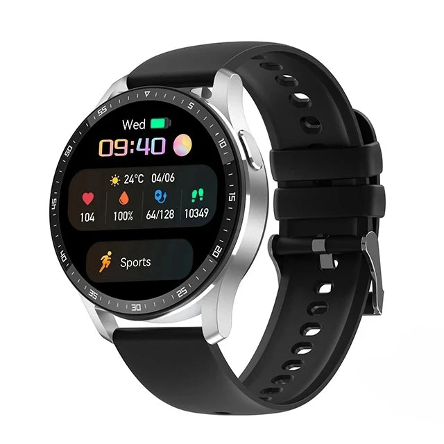 GEJIAN X10 TWS Smart Watch – 2-in-1 Wireless Bluetooth, Dual Headset Call, Health & Blood Pressure Monitor, Sports Music Smartwatch