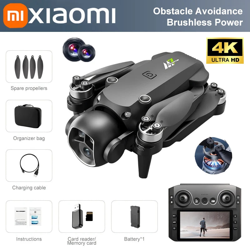 Xiaomi M7 8K Dual Camera GPS Drone | 5G WiFi Brushless Power Aerial Photography with Intelligent Obstacle Avoidance & Auto Return