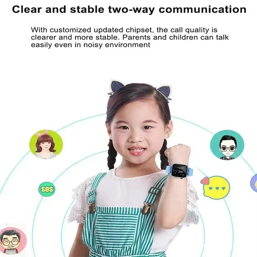 Xiaomi Kids Smart Watch 5G GPS, Video Call, SOS, Camera – Waterproof 2025