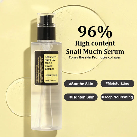 Snail Mucin 96% Korean Facial Essence | Anti-Aging, Firming & Brightening Skincare