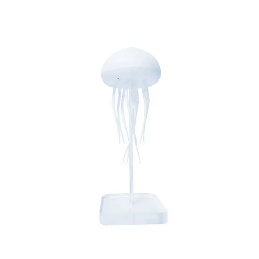 Jellyfish Cartoon LED Night Light – Voice-Control, Gradient RGB Table Lamp for Room Decor