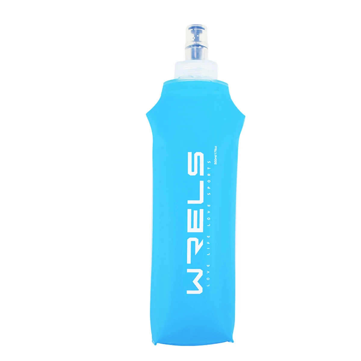 WRELS Soft Camping Water Bottle – Foldable BPA-Free Flask for Running, Hiking & Cycling