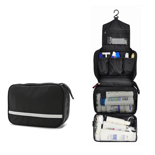 Hanging Toiletry Bag Travel Storage for Men & Women | Large Waterproof Cosmetic Shower Bag Travel Set