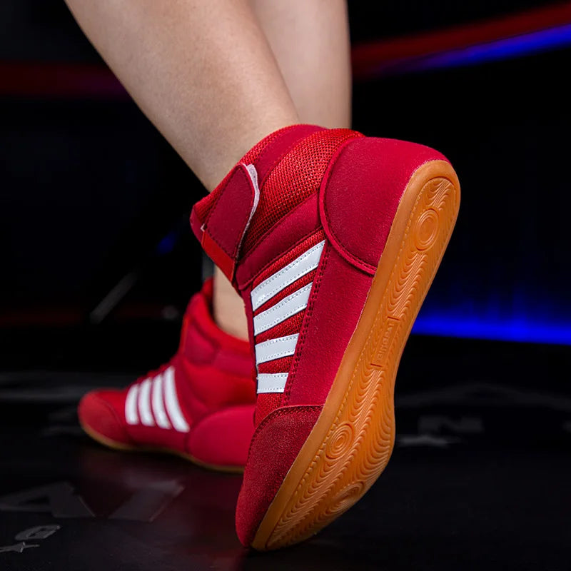 GINGPAI Training Wrestling Shoes | Mesh Breathable Boxing & Fitness Sneakers for Men & Women