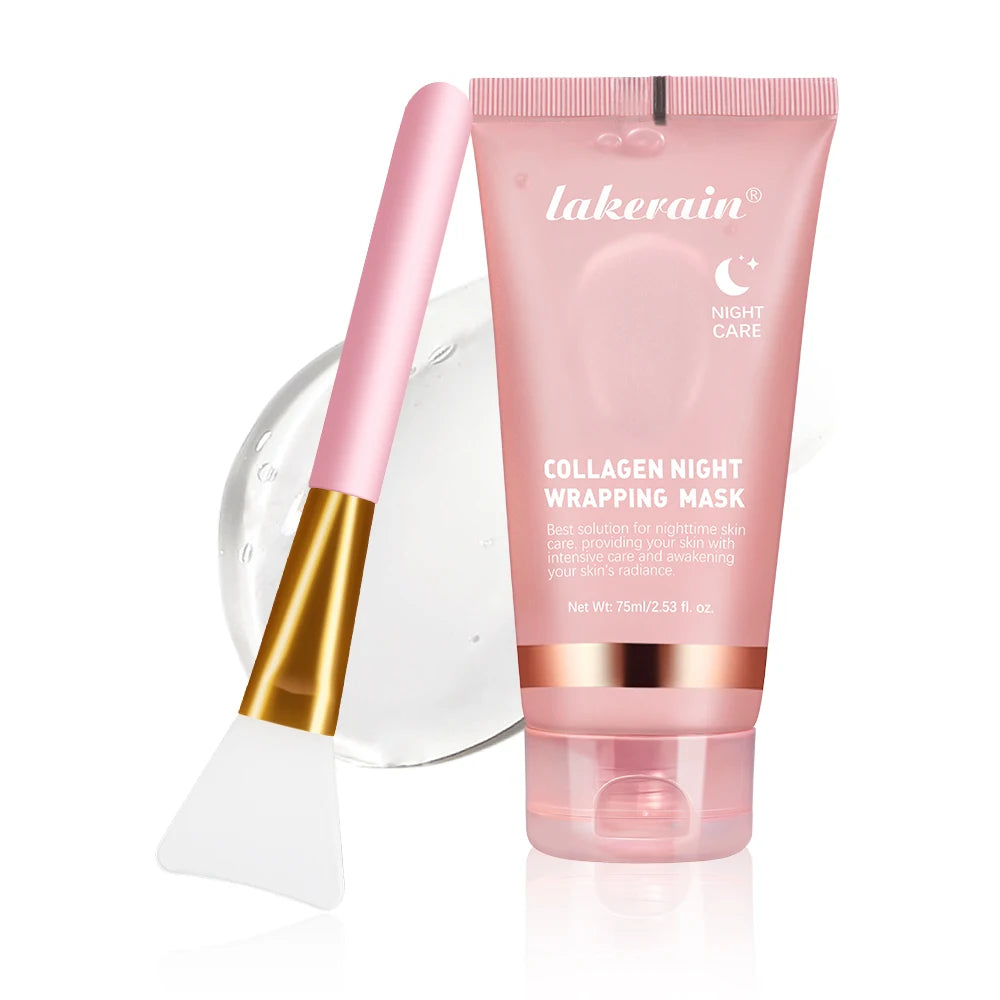 كريم جيلي الكولاجين - قناع ليلي بالكولاجين المُحلل لترطيب البشرة وتقويتها وترطيبها