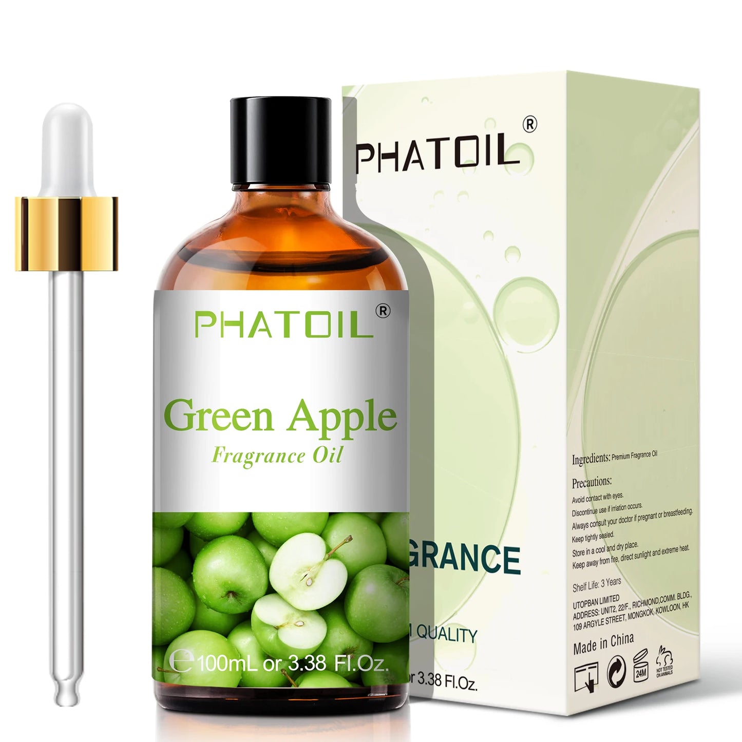 PHATOIL 100ml Sweet Fruity Fragrance Oil – Coconut, Vanilla, Strawberry & More for Diffusers & Candles