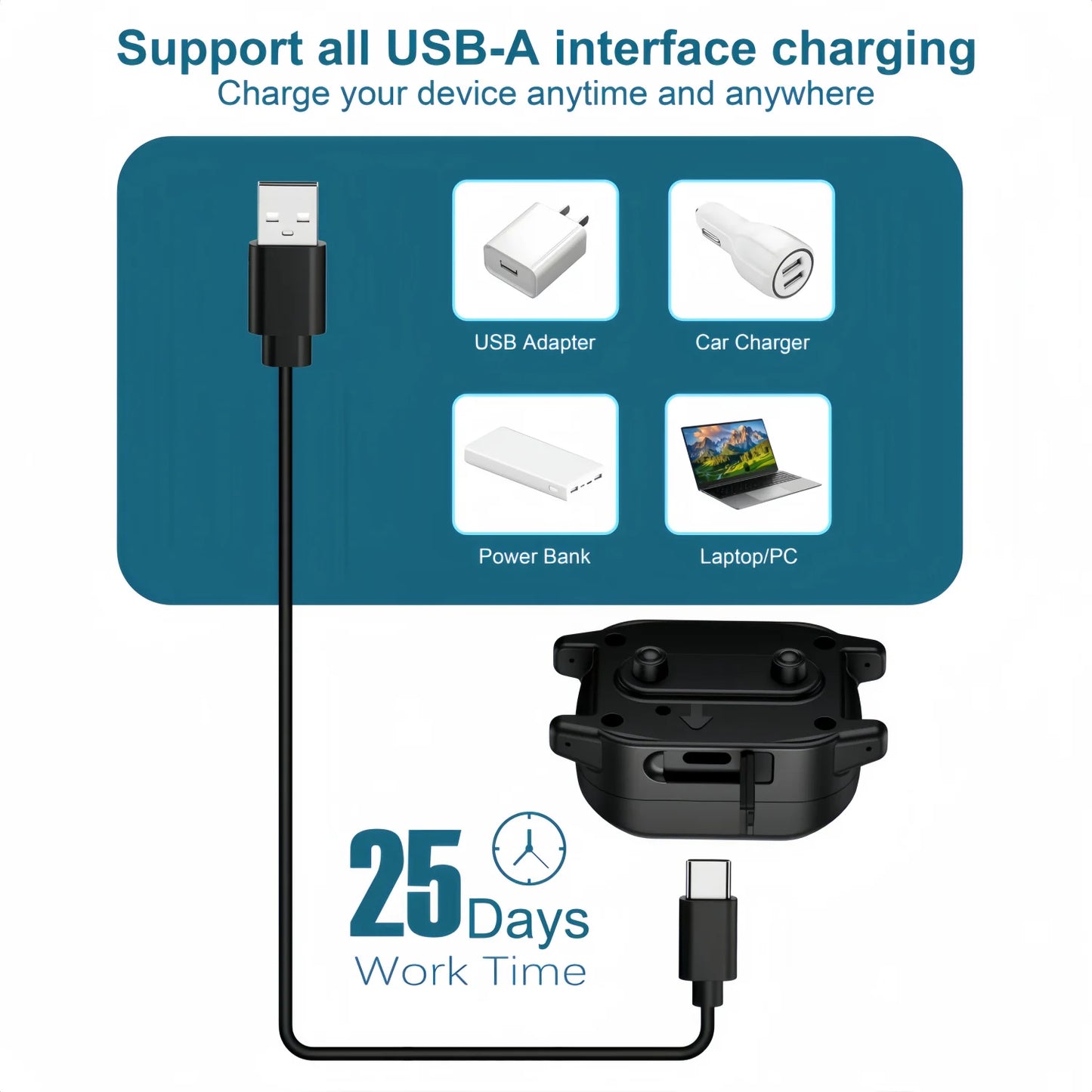 طوق تدريب للكلاب بالموجات فوق الصوتية ومضاد للنباح ومقاوم للماء - طوق تدريب بالاهتزاز والصوت لجميع الكلاب