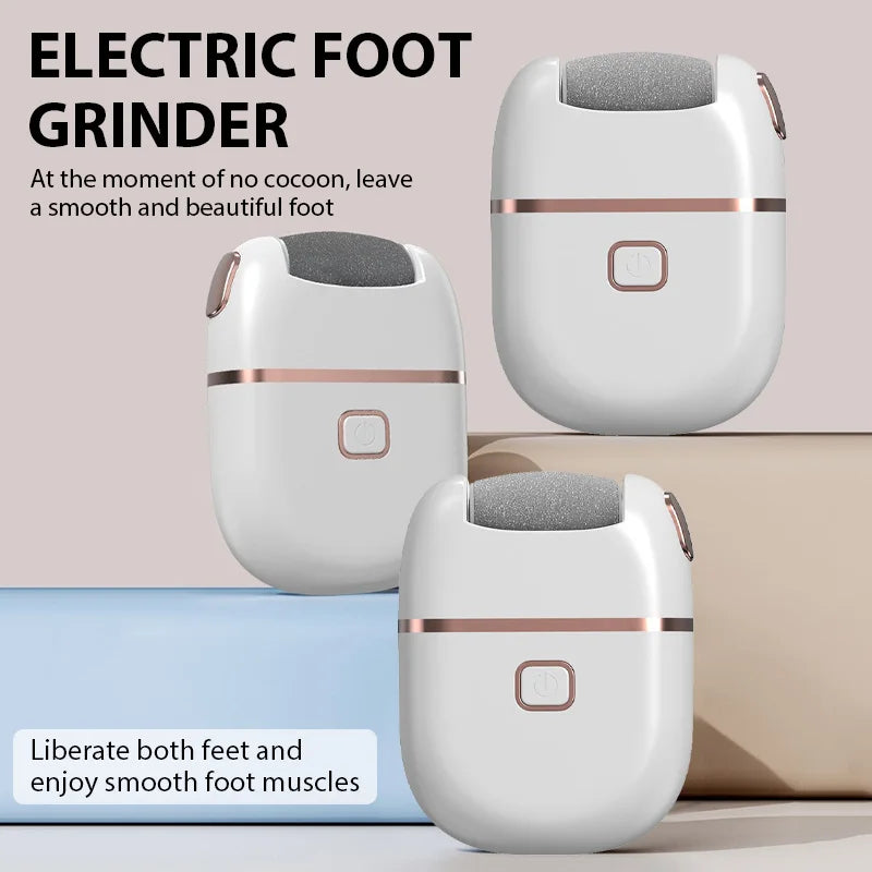 Rechargeable Electric Foot Grinder – Dead Skin Remover & Callus Scrubber Foot File for Dry, Cracked Feet Repair