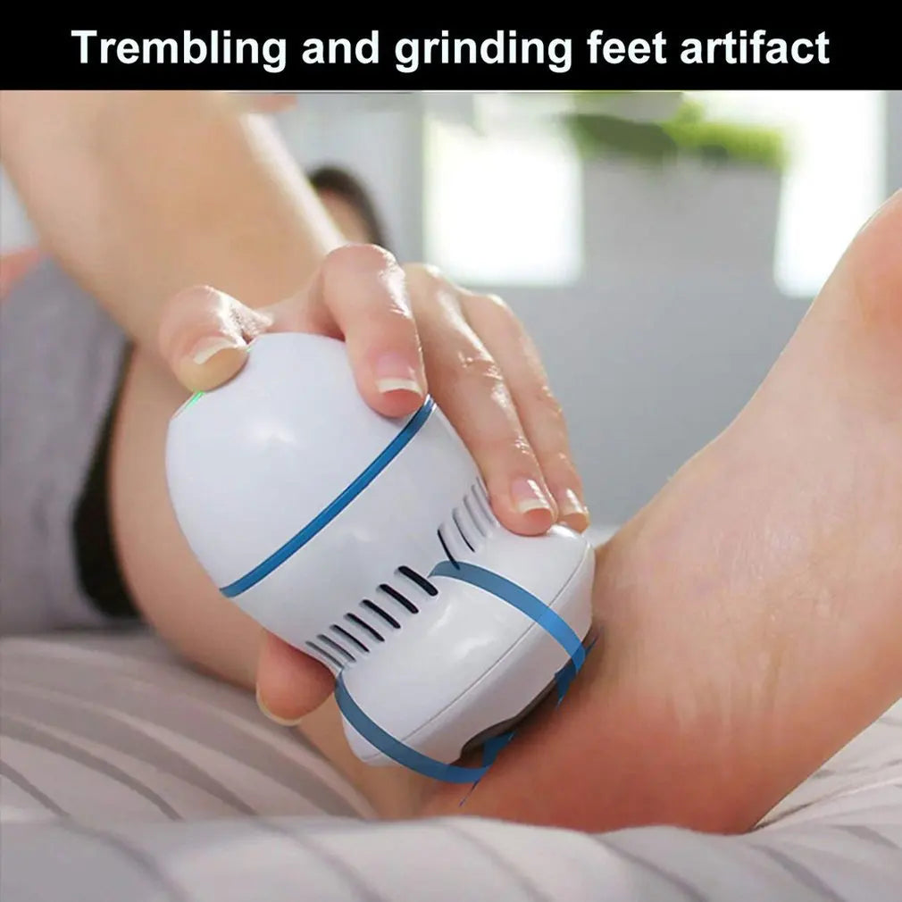 Electric Foot File – Rechargeable Professional Pedicure Tool for Dead Skin, Callus & Cracked Heel Care