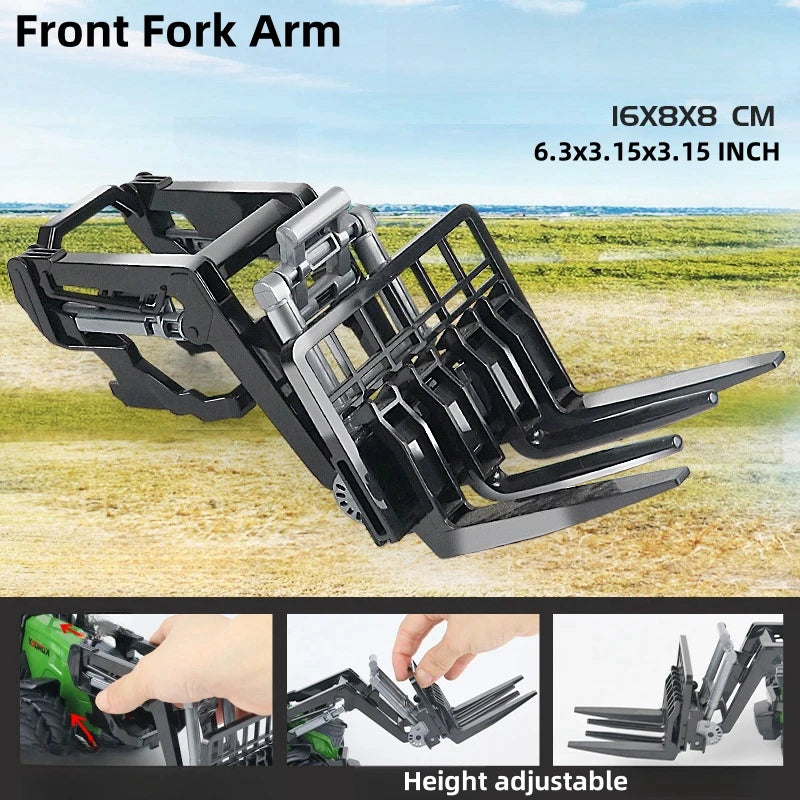 Large Scale Tractor Toy Set – DIY Farm Truck & Trailer Playset for Kids