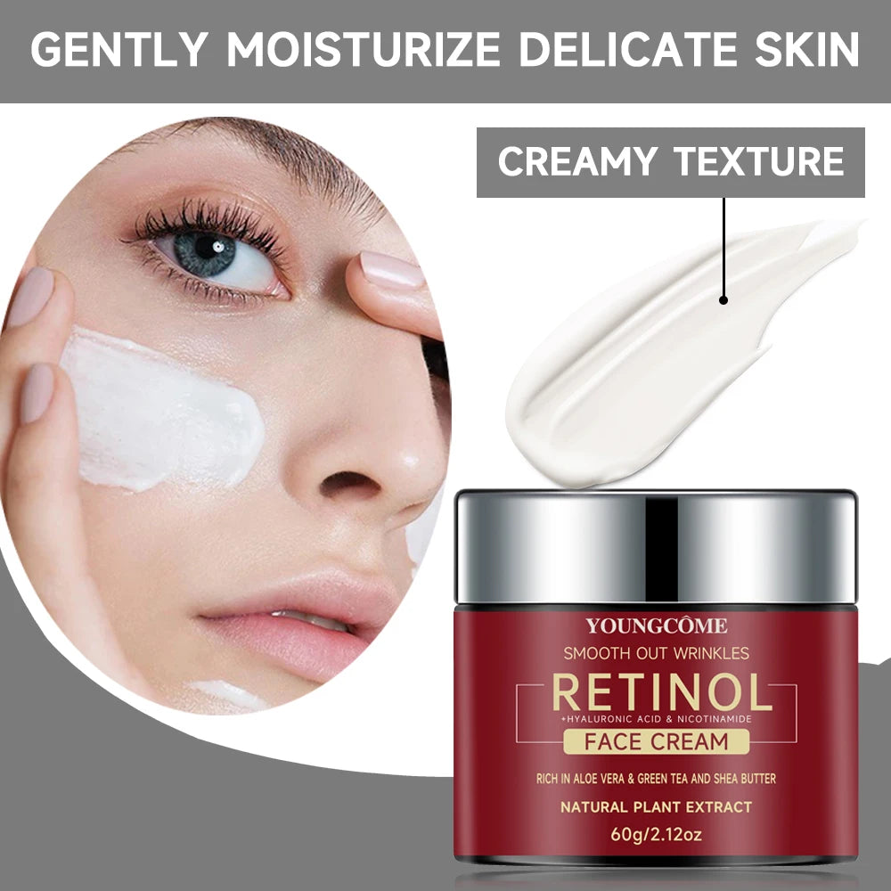 Retinol Lifting & Firming Face Cream – Repairing, Moisturizing, Brightening & Anti-Aging Skin Care