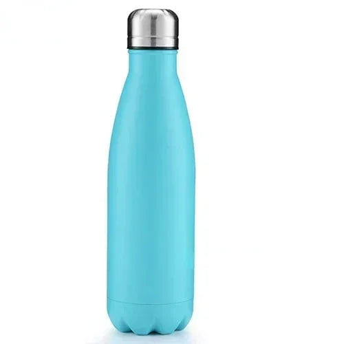 LMHBJY Stainless Steel Insulated Water Bottle – 350ml/500ml/750ml/1L Vacuum Flask for Hot & Cold Drinks