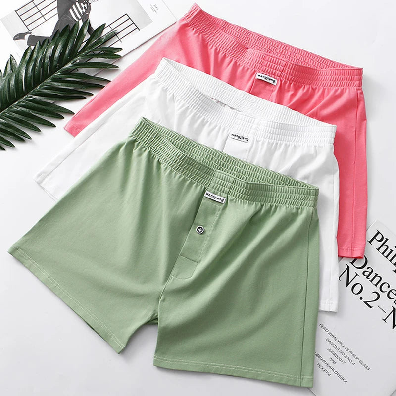 3PCS Men's Casual Sports Shorts | Breathable Loose Gym & Sleepwear Bottoms | Comfortable Loungewear 3XL