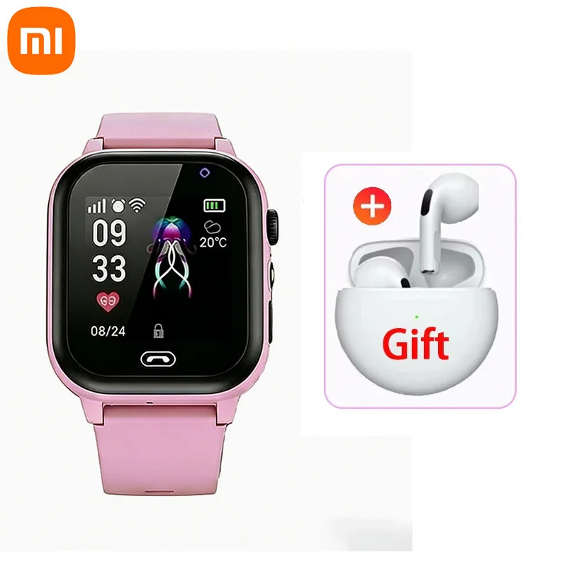 Xiaomi Kids Smart Watch 5G GPS, Video Call, SOS, Camera – Waterproof 2025