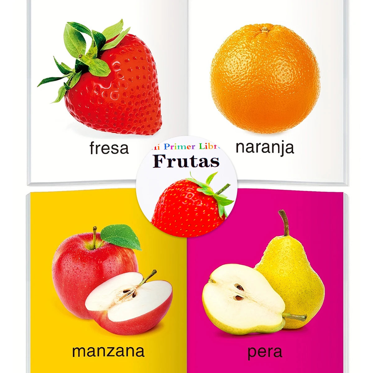 My First Books Libros – 10-Piece Manga Anime Alphabet Flash Cards Set for Toddlers, Teaching Letters & Words