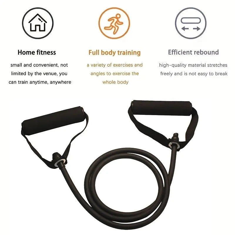 Resistance Bands with Handles | Workout & Exercise Bands for Men & Women – Home Strength Training