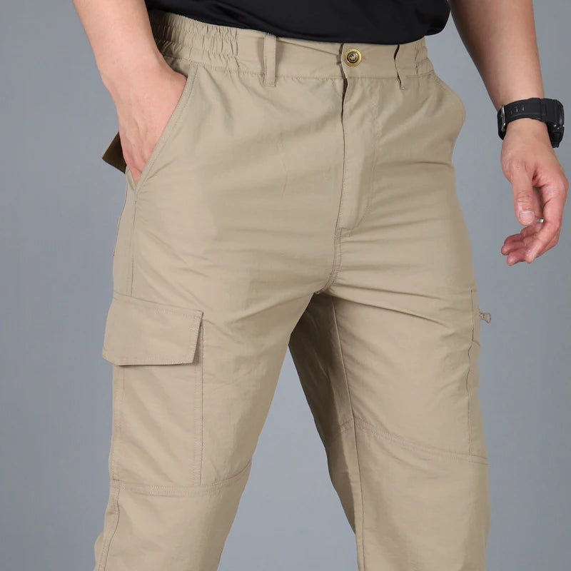 Men’s Military Tactical Cargo Pants – Waterproof, Wear-Resistant Multi-Pocket Outdoor & Work Trousers