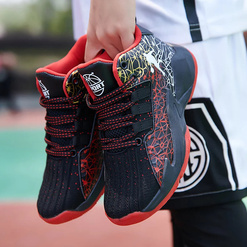 2025 Kids Sneakers | Boys Basketball & Outdoor Running Shoes, Non-Slip Comfortable Casual Shoes